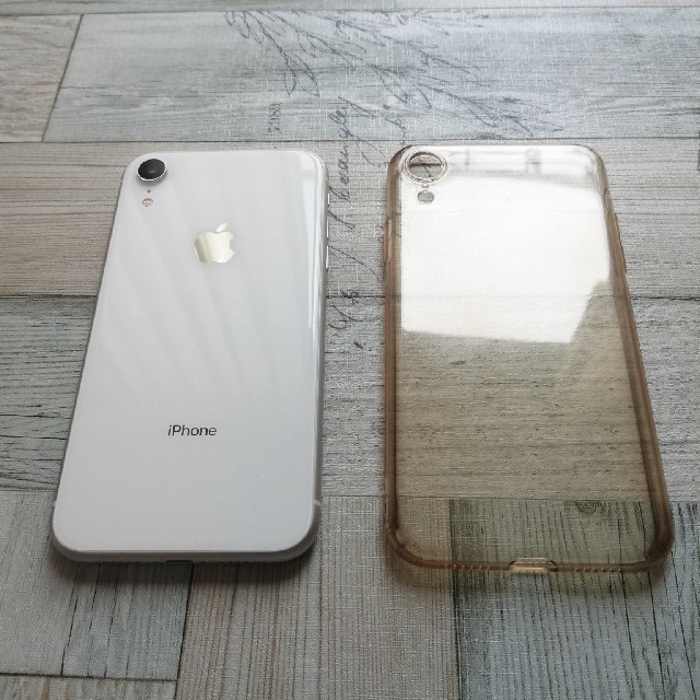 最安値 程度極上 iPhoneXR 64GB SIMフリー ホワイト 使用可