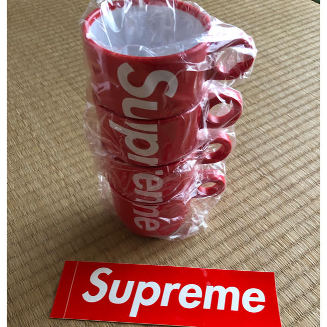 18ss Supreme stacking cups (Set of 4) 新品