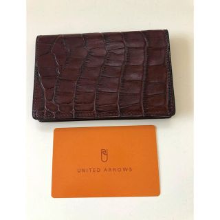 ユナイテッドアローズ(UNITED ARROWS)の【新品・未使用】 ユナイテッドアローズ   名刺入れ (名刺入れ/定期入れ)