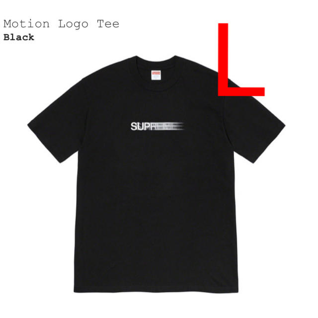 【オンライン購入】Supreme Motion Logo Tee Black