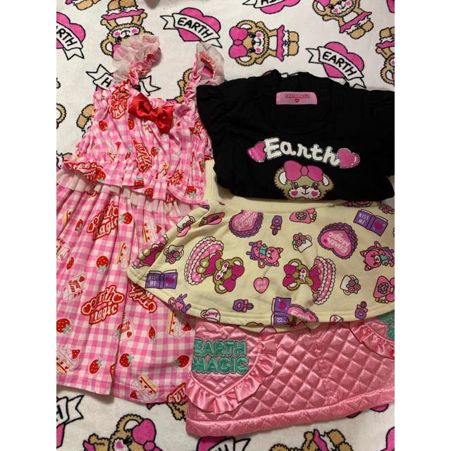 EARTHMAGIC(アースマジック)のまーみ♡様専用です✩.*˚ キッズ/ベビー/マタニティのキッズ服女の子用(90cm~)(Tシャツ/カットソー)の商品写真