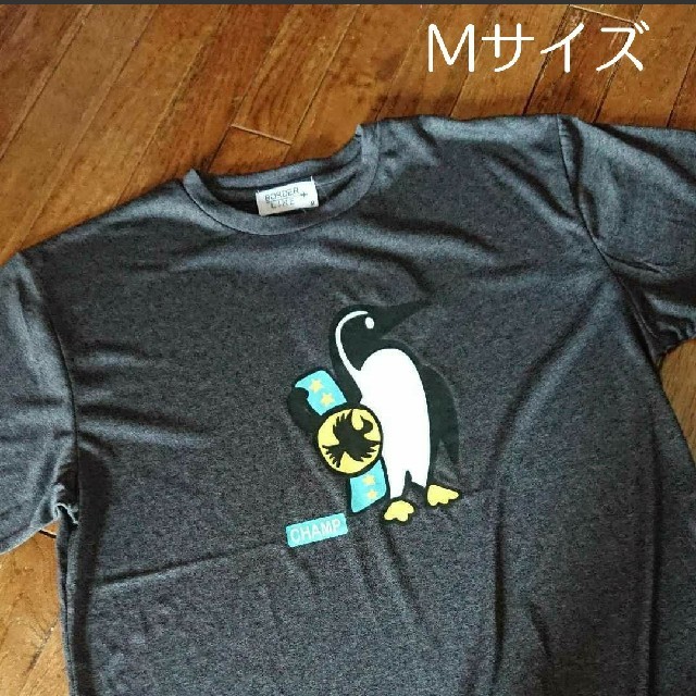【新品】メンズTシャツ　紳士半袖　チャンプ/CHAMP  M　パロディ メンズのトップス(Tシャツ/カットソー(半袖/袖なし))の商品写真