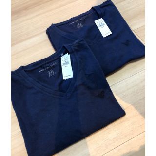 ブラックレーベルクレストブリッジ(BLACK LABEL CRESTBRIDGE)の新品★アメリカンイーグル★Vネック◉レジェンドTシャツ◉3枚セット★無地Tシャツ(Tシャツ/カットソー(半袖/袖なし))