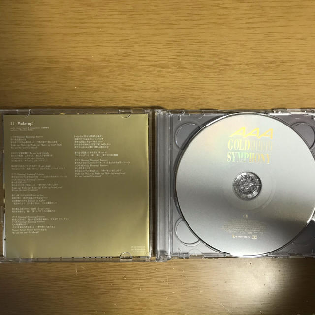 AAA(トリプルエー)のGOLD SYMPHONY / AAA エンタメ/ホビーのCD(ポップス/ロック(邦楽))の商品写真