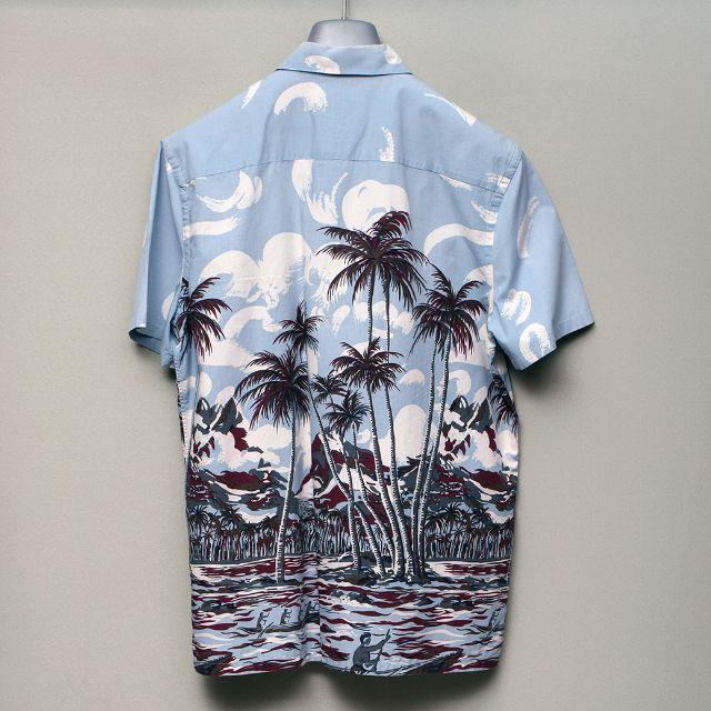 PRADA(プラダ)の稀少 PRADA 14SS ハワイアンS/Sシャツ ダイヤモンドヘッド メンズのトップス(シャツ)の商品写真