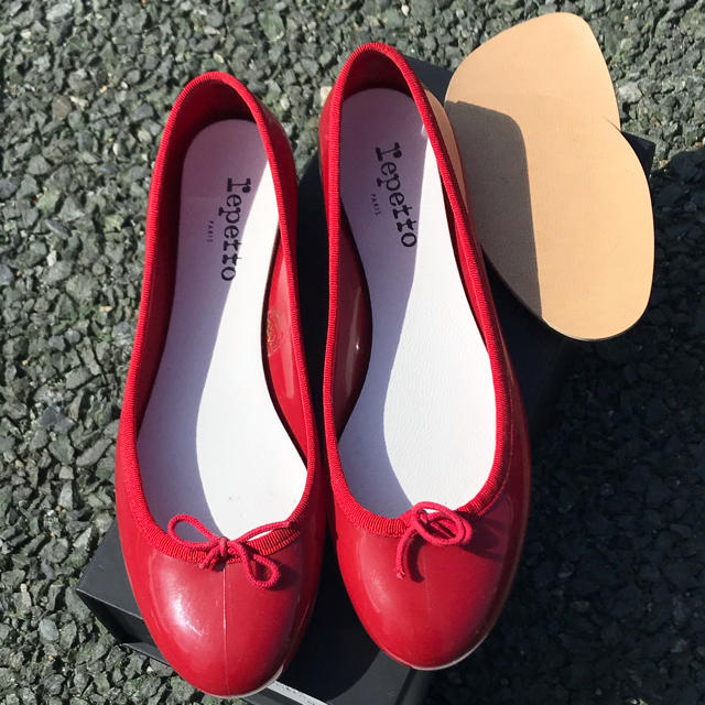 靴/シューズ♡ repetto サンドリヨンベビー バレエシューズ レインシューズ　40 ♡