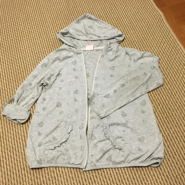 女児　パーカー　160cm キッズ/ベビー/マタニティのキッズ服女の子用(90cm~)(ジャケット/上着)の商品写真