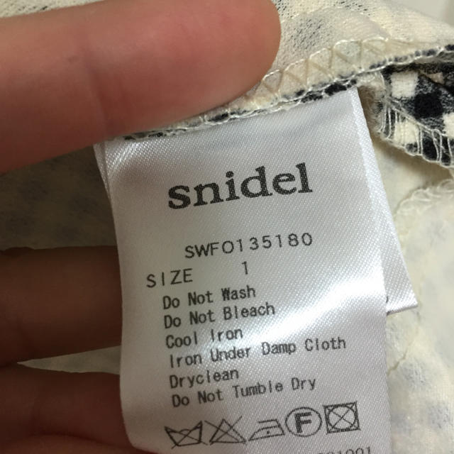 SNIDEL(スナイデル)のスナイデル チェックワンピース レディースのワンピース(ミニワンピース)の商品写真