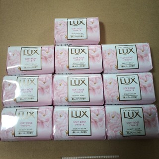 ラックス(LUX)の石鹸詰め合わせ　LUXソフトローズ　10個(ボディソープ/石鹸)