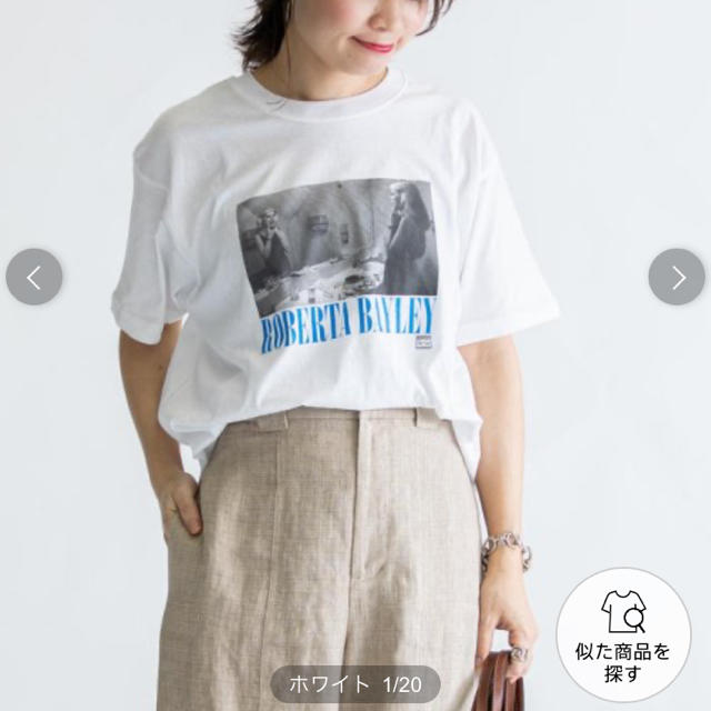 SHIPS 完売商品　ロベルタベイリーのPHOTO TEE