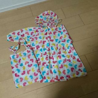 キッズフォーレ(KIDS FORET)のKidsForetレインコート👧❤Sサイズ(レインコート)