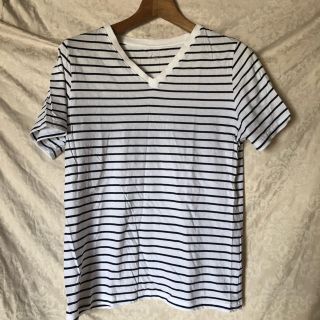 エイチアンドエム(H&M)のボーダーTシャツ(Tシャツ(半袖/袖なし))