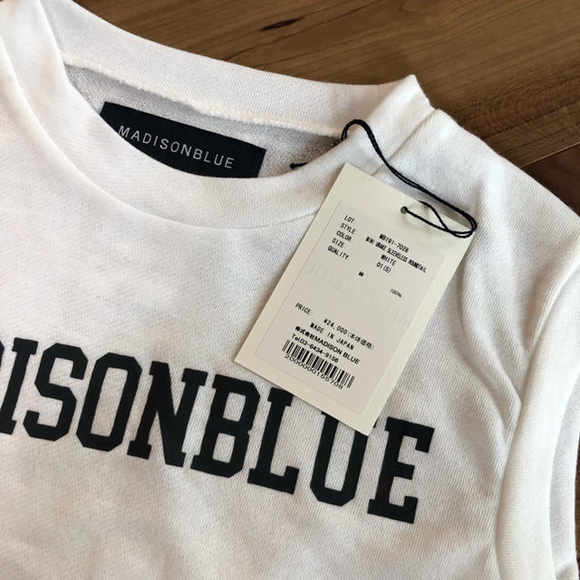 MADISONBLUEの裏起毛 ミニTシャツ