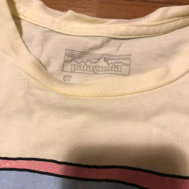 patagonia(パタゴニア)のパタゴニア キッズTシャツ　5T キッズ/ベビー/マタニティのキッズ服男の子用(90cm~)(Tシャツ/カットソー)の商品写真