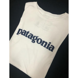 パタゴニア(patagonia)のパタゴニア  メンズXS  ホワイトTシャツ(Tシャツ/カットソー(半袖/袖なし))