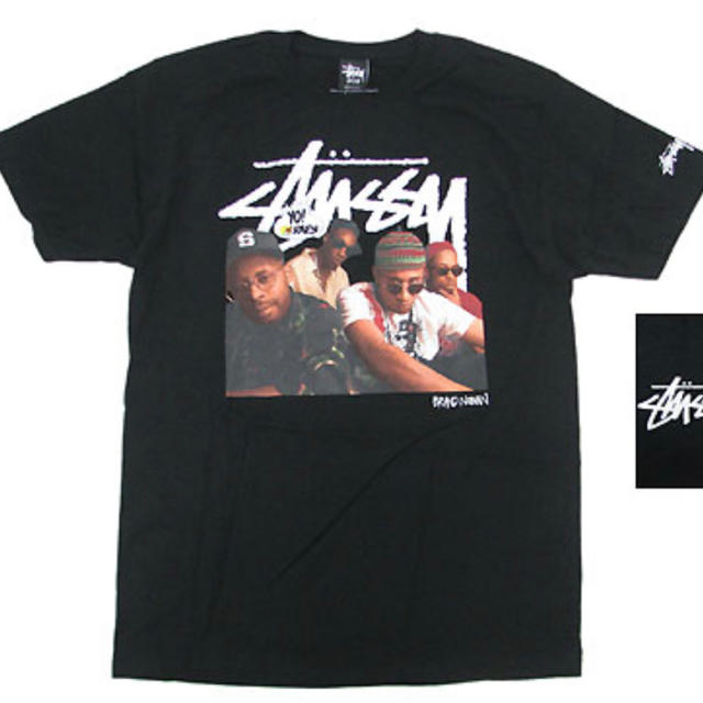 新品 STUSSY Yo! MTV Raps Brand Nubian Tシャツ