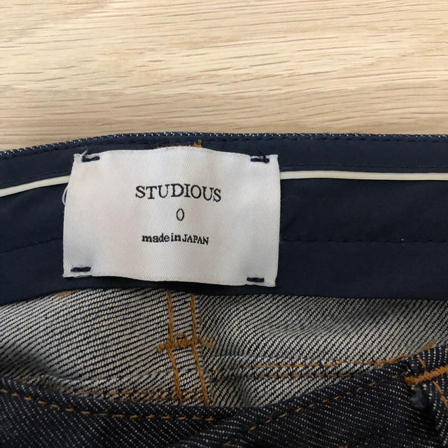 STUDIOUS(ステュディオス)のSTUDIOUS スキニーデニム　サイズ0 メンズのパンツ(デニム/ジーンズ)の商品写真