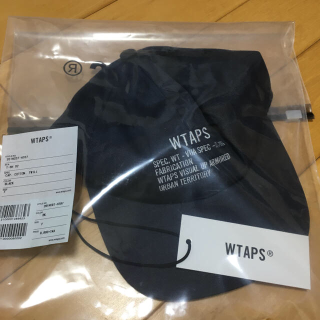 W)taps(ダブルタップス)のwtaps  20SS キャップ　ブラック　ダブルタップス  メンズの帽子(キャップ)の商品写真