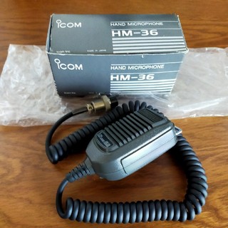 ICOM　ハンドマイク　HM-36(アマチュア無線)