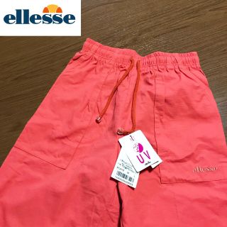 エレッセ(ellesse)の【新品】ellesse パンツ レディース オレンジコーラル L(カジュアルパンツ)