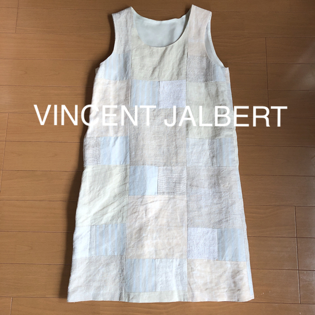 VINCENT JALBERTアンティークファブリックワンピース | eloit.com