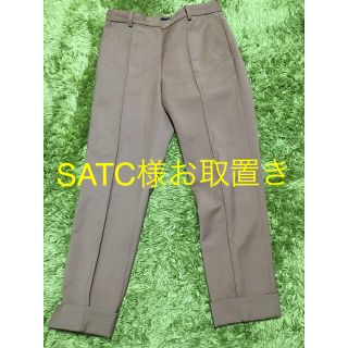 トゥデイフル(TODAYFUL)のセンタープレスパンツ(クロップドパンツ)