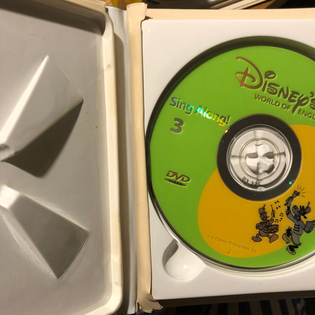 Disney(ディズニー)のディズニー英語　SingAlong! DVD キッズ/ベビー/マタニティのおもちゃ(知育玩具)の商品写真