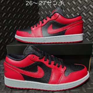 ナイキ(NIKE)のAIR JORDAN 1 LOW VARSITY RED(スニーカー)