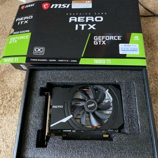 MSI NVIDIA GeForce GTX 1660 Ti 中古(PCパーツ)