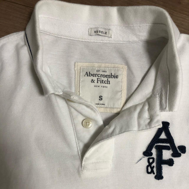 Abercrombie&Fitch(アバクロンビーアンドフィッチ)のアバクロ　ポロシャツ   価格交渉ok メンズのトップス(ポロシャツ)の商品写真