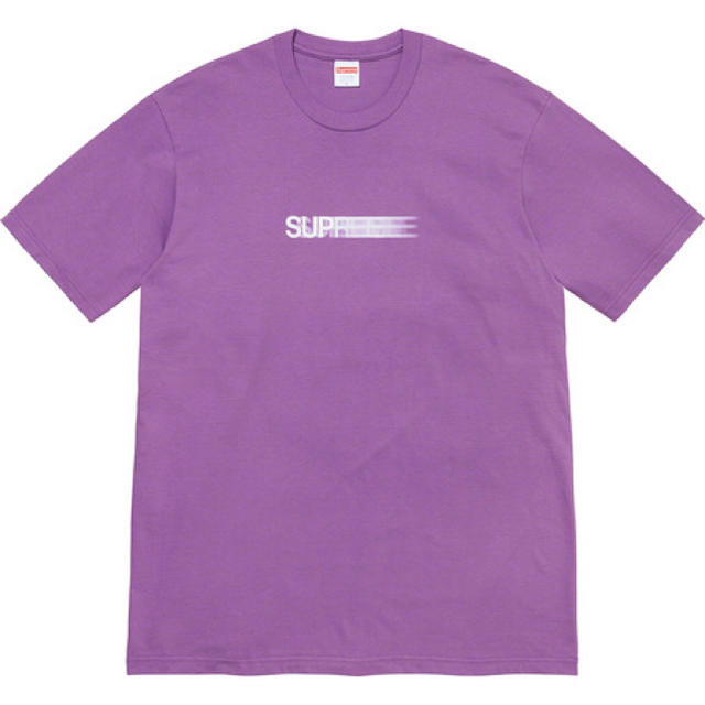 Supreme Motion Logo Tee Purple Medium