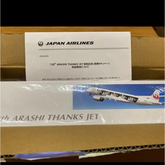 嵐(アラシ)の20th ARASHI THANKS JET モデルプレーン エンタメ/ホビーのタレントグッズ(アイドルグッズ)の商品写真