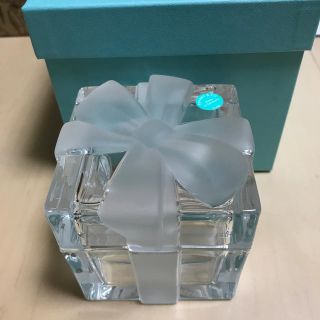 ティファニー(Tiffany & Co.)のティファニー クリスタル　ジュエリーケース(小物入れ)