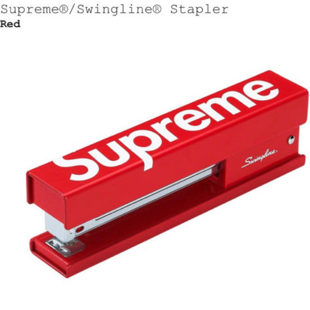 Supreme Swingline Stapler Red ホッチキス レッド