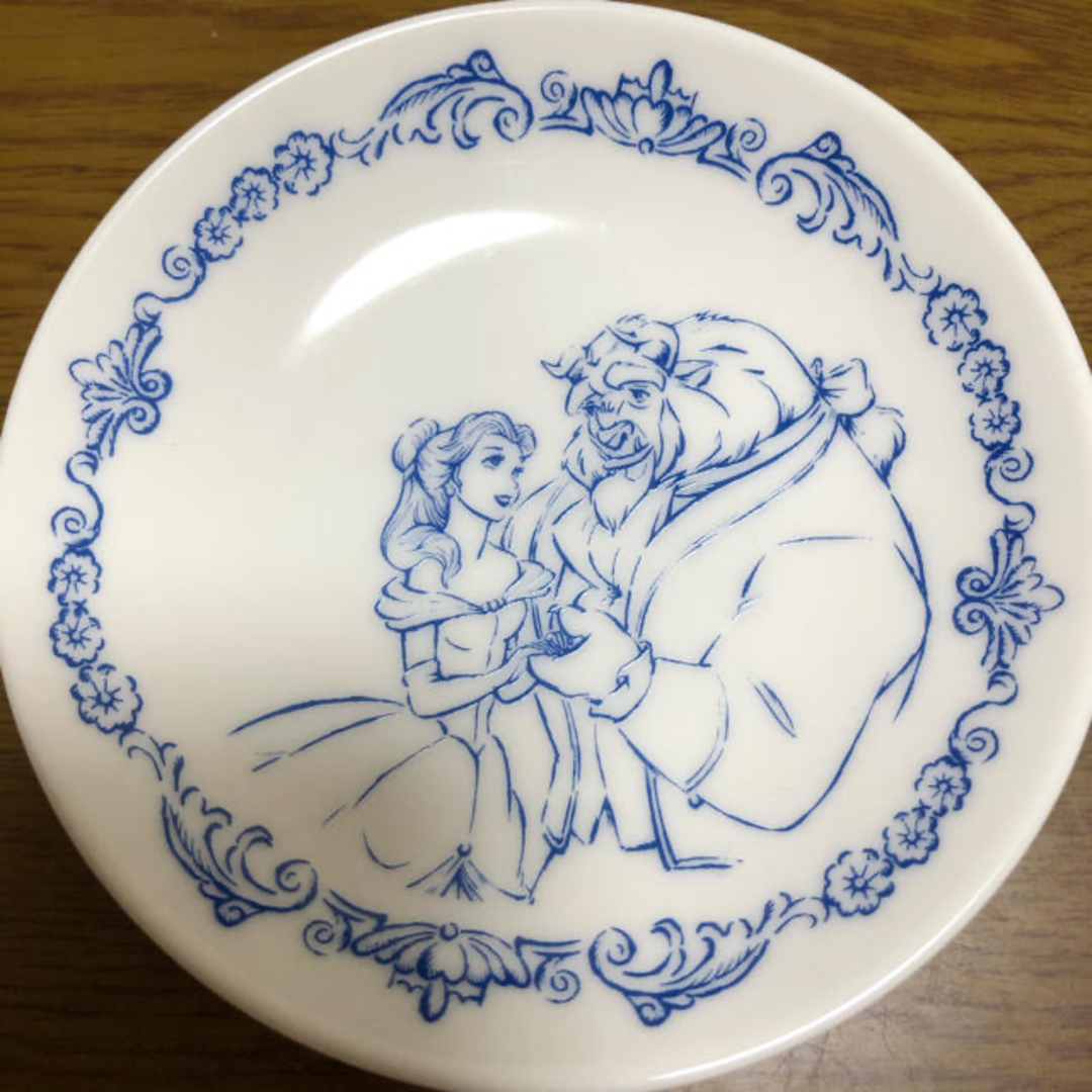 Disney - Disney 美女と野獣 お皿5枚セットの通販 by n's shop Disney - Disney 美女と野獣 お皿5枚セットの通販 by n's shop