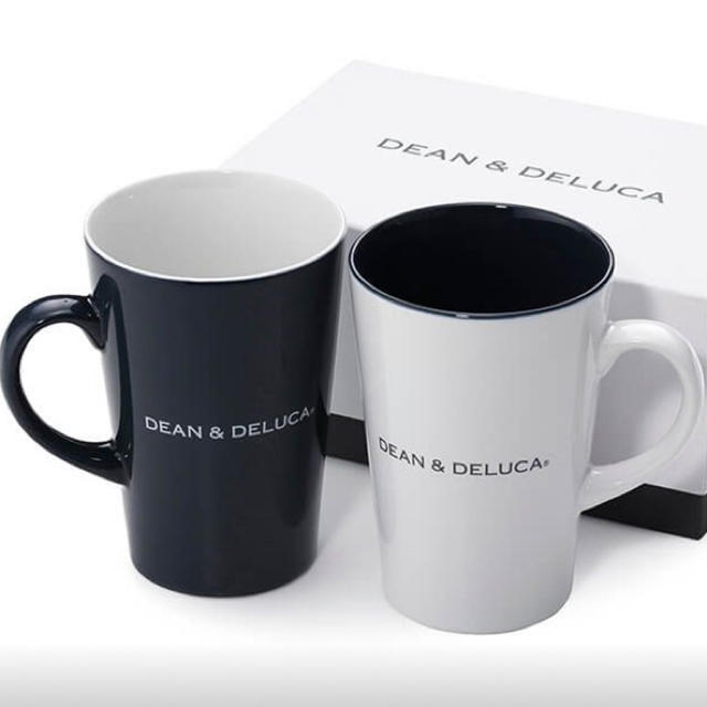 DEAN & DELUCA(ディーンアンドデルーカ)のDEAN&DELUCA ペアマグカップ インテリア/住まい/日用品のキッチン/食器(グラス/カップ)の商品写真