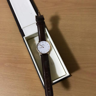 ダニエルウェリントン(Daniel Wellington)の腕時計(レザーベルト)