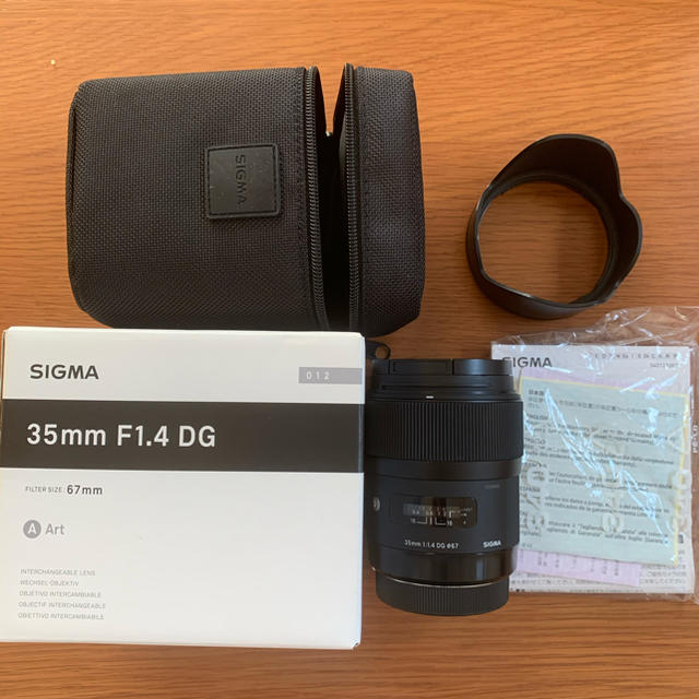 SIGMA 35㎜ 1.4 art Canonマウント用