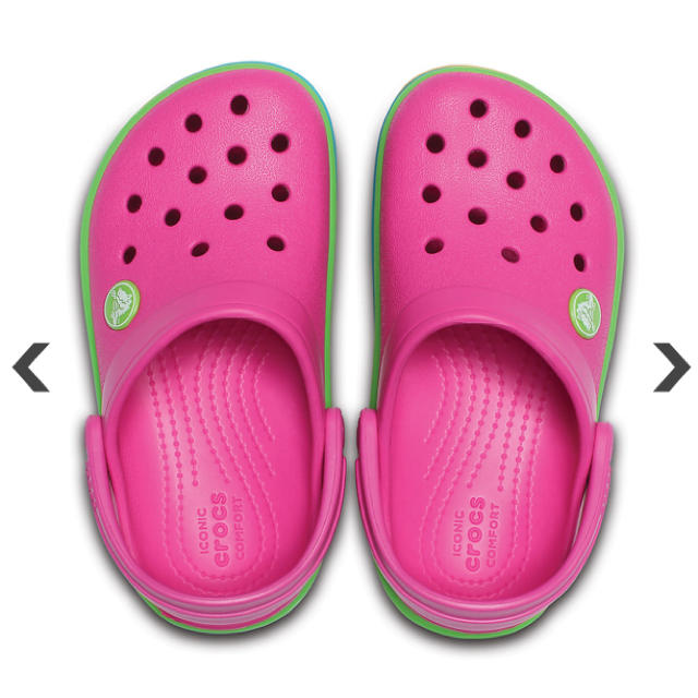 crocs(クロックス)の新品⭐︎ クロックス　キッズ　20センチ キッズ/ベビー/マタニティのキッズ靴/シューズ(15cm~)(サンダル)の商品写真