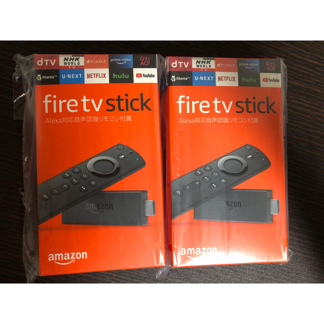 【新品未使用】fire tv stick alexa ファイア　スティック×2