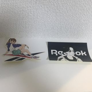 リーボック(Reebok)の非売品　Reebok ステッカー(しおり/ステッカー)