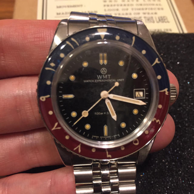 ROLEX(ロレックス)のWMT Panton ベイククライトベゼル 1回着用のみ メンズの時計(腕時計(アナログ))の商品写真