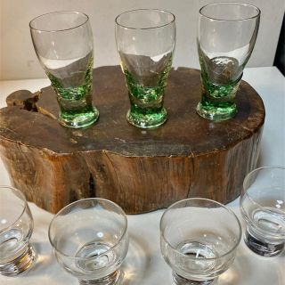 ショットグラス　ガラス7点(アルコールグッズ)
