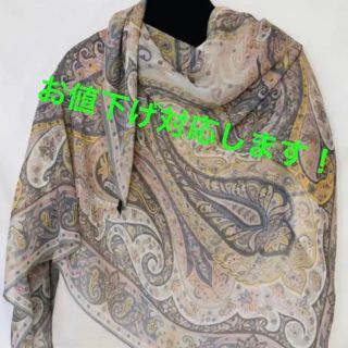 エトロ(ETRO)のETRO エトロ 大判スカーフ(バンダナ/スカーフ)