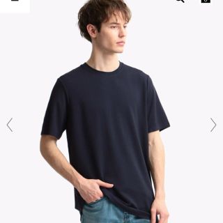 セオリー(theory)の☆新品未使用☆  Tシャツ　セオリー　ネイビー(Tシャツ/カットソー(半袖/袖なし))