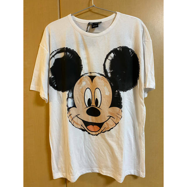 ZARA(ザラ)のZARA JOINLIFE ミッキーTシャツ Disney サイズS レディースのトップス(Tシャツ(半袖/袖なし))の商品写真