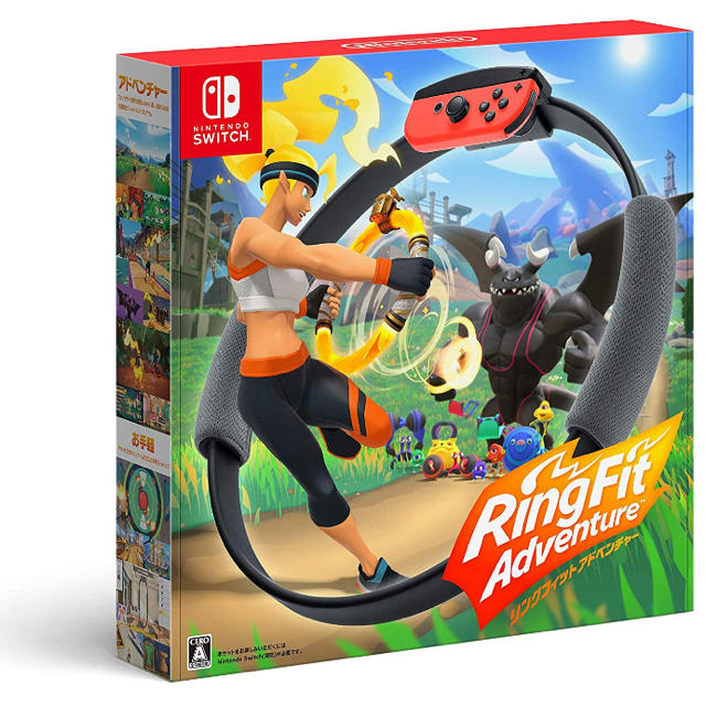 Nintendo Switch(ニンテンドースイッチ)の【新品】任天堂 スイッチ Switch リングフィット アドベンチャー エンタメ/ホビーのゲームソフト/ゲーム機本体(家庭用ゲームソフト)の商品写真