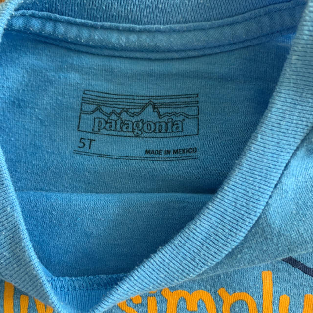 patagonia(パタゴニア)のパタゴニア　キッズ　Tシャツ　5T キッズ/ベビー/マタニティのキッズ服男の子用(90cm~)(Tシャツ/カットソー)の商品写真