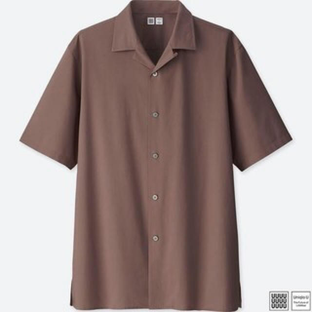 LEMAIRE(ルメール)の【極美品】ユニクロU オープンカラーシャツ メンズのトップス(シャツ)の商品写真