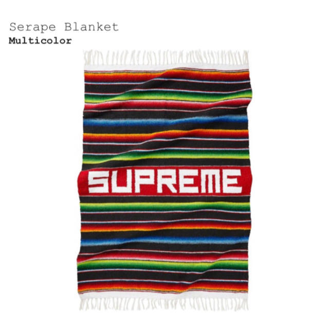 supreme シュプリーム Serape Blanket ブランケット